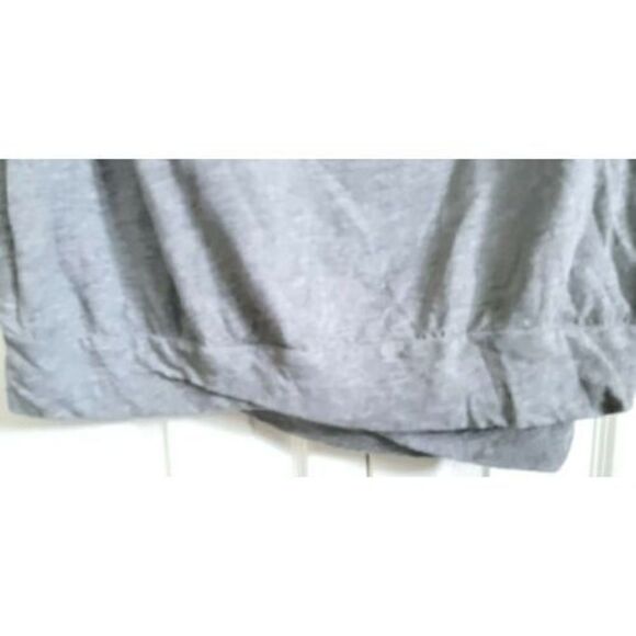 Torrid 0 Gray Beaded Big Cross Cotton Blend Slouchy T-Shirt Short Sleeve - Picture 6 of 6